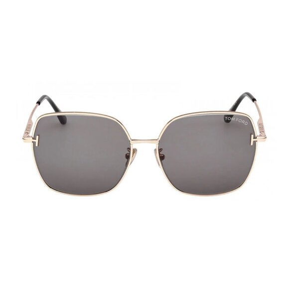 NEW TOM FORD WOMEN ROSE GOLD SUNGLASSES - Picture 2 of 3